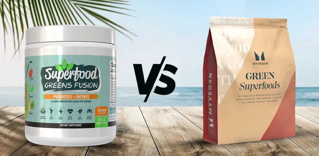 Superfood Greens Fusion vs. My Vegan Green Superfoods Review