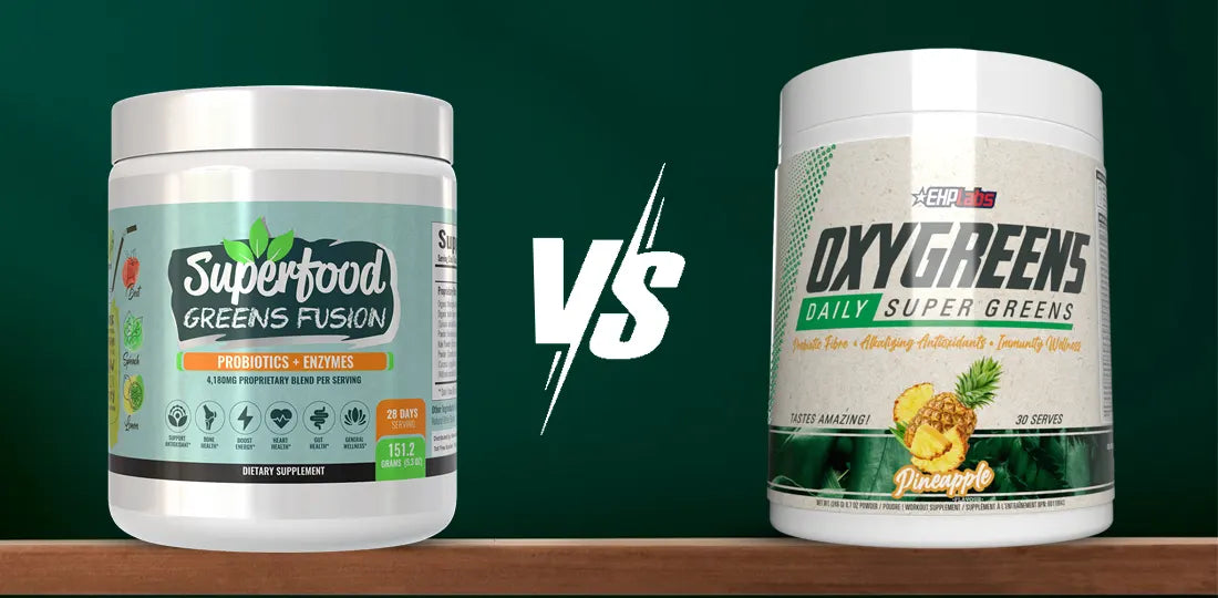 Superfood Greens Fusion Vs. OxyGreens