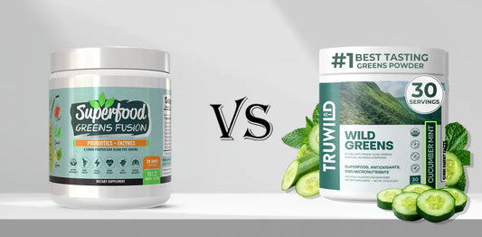 Superfood Greens Fusion vs. TRUWILD Wild Greens